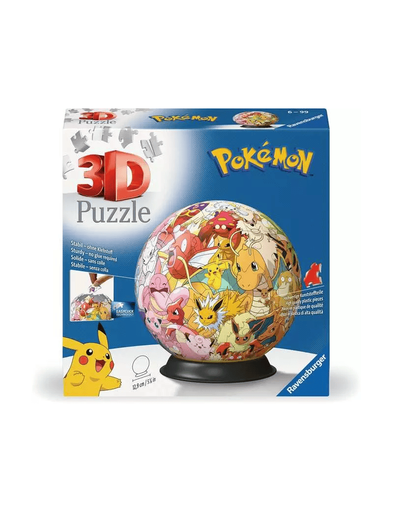 Pokémon - Puzzle 3D 72P Pokémon