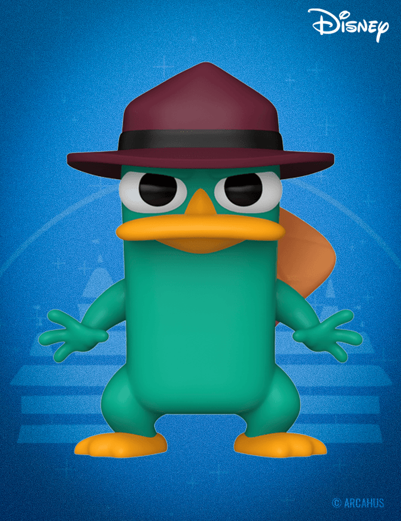 Agent Perry n° 1627 - Figurine Funko POP! Disney Phineas & Ferb