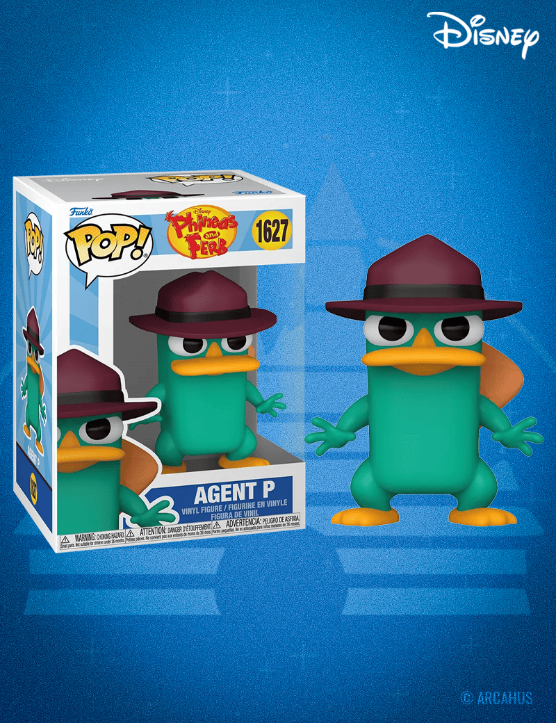 Agent Perry n° 1627 - Figurine Funko POP! Disney Phineas & Ferb