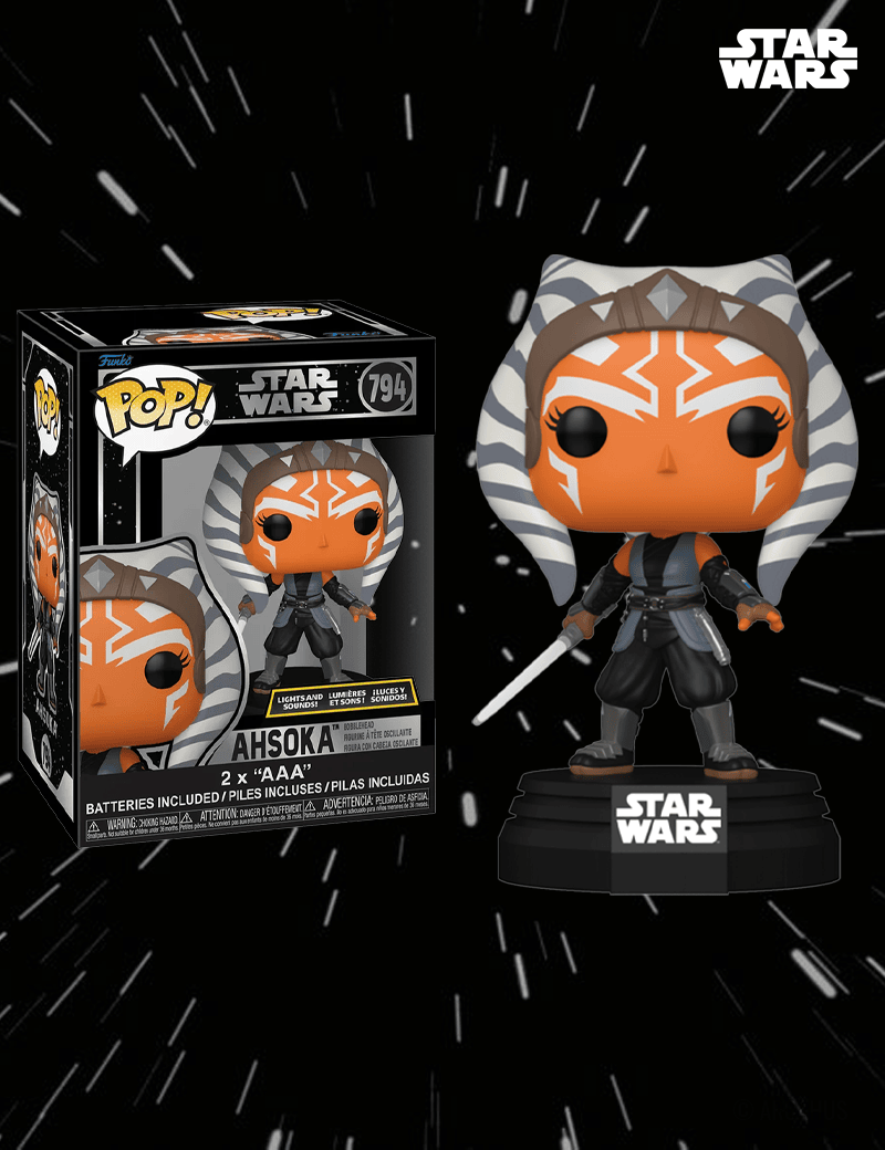 Ahsoka (Son & Lumière) n° 794 - Figurine Funko POP! Star Wars Ahsoka