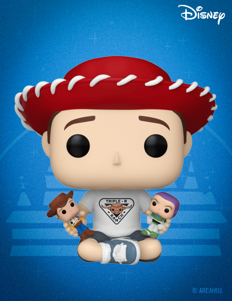 Andy n° 1596 - Figurine Funko POP! Disney Pixar Toy Story 30eme Anniversaire
