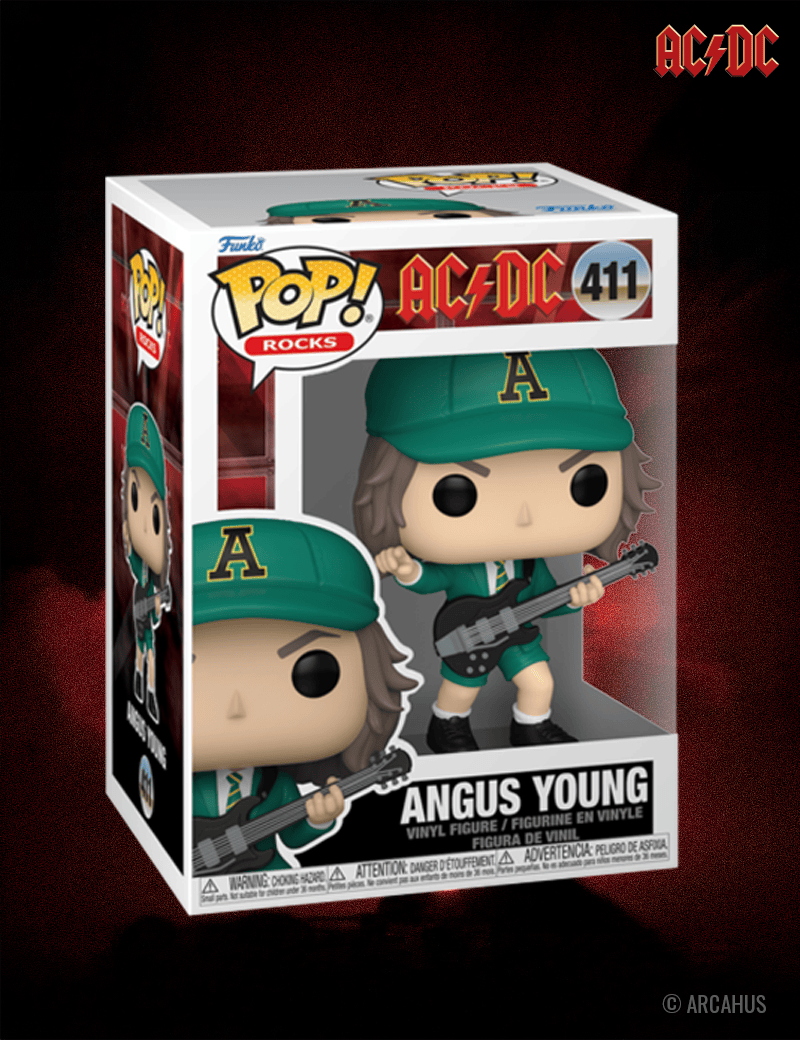 Angus Young n° 411 - Figurine Funko POP! Rocks AC/DC