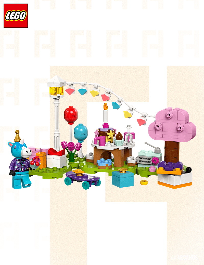 Goûter d’anniversaire de Lico  - Lego Animal Crossing 77046