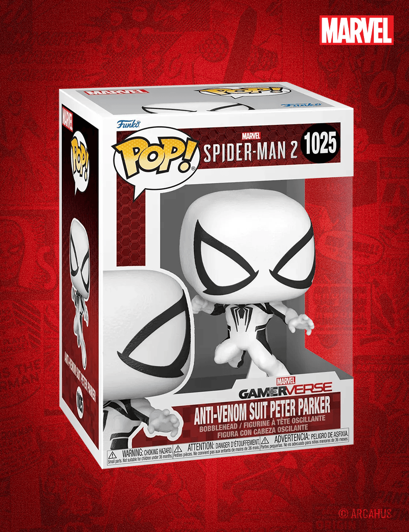Anti-Venom Peter n° 1025 - Figurine Funko POP! GamerVerse Marvel's Spider-Man 2