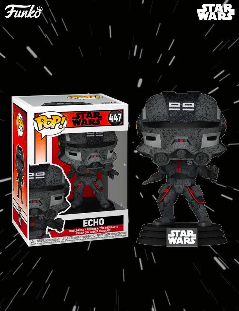 Echo n° 447 - Figurine Funko POP! Star Wars Bad Batch