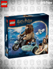 La balade en moto de Hagrid et Harry - Lego Harry Potter 76443