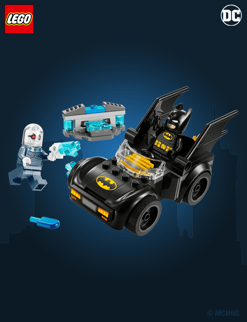 Batman et la Batmobile contre Mr. Freeze - Lego DC Batman 76301