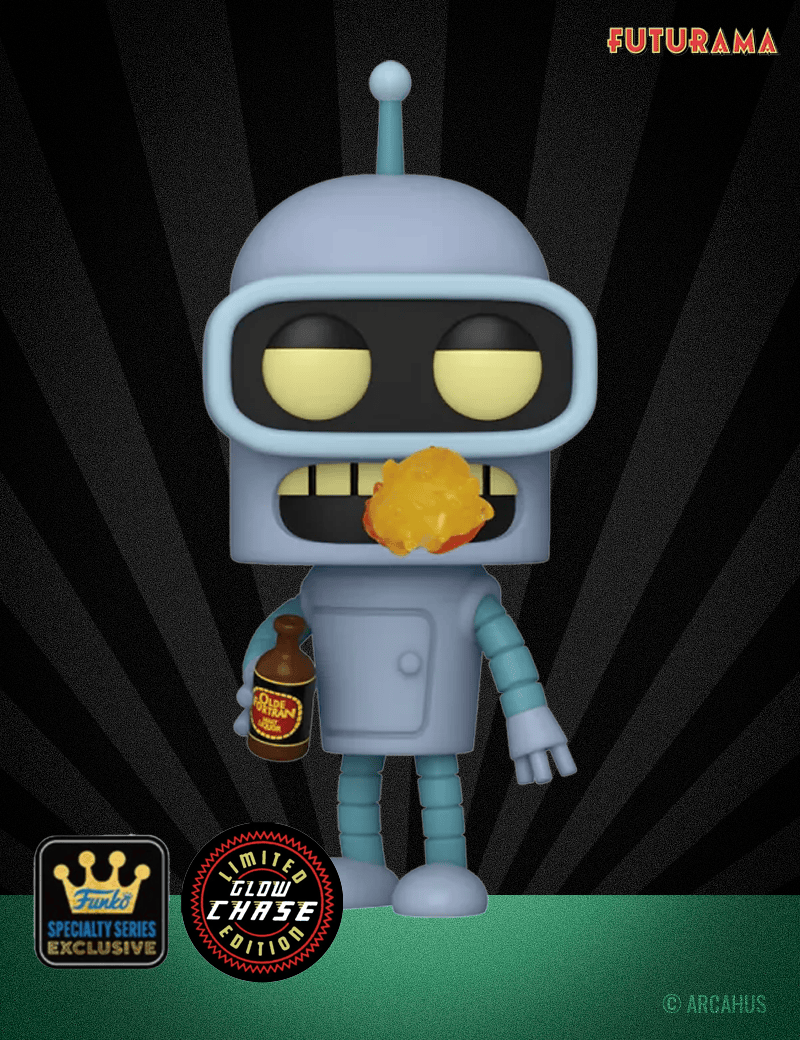 Bender (Chase) n° 1757 - Figurine Funko POP! Animation Futurama