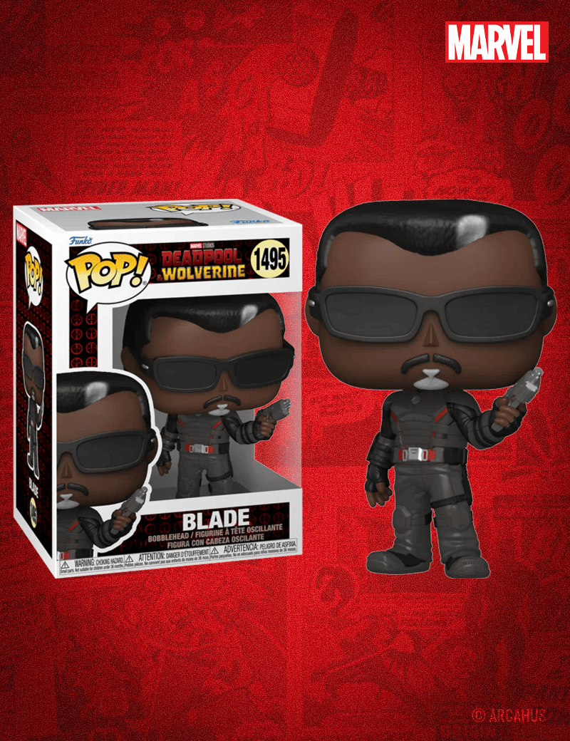 Blade n° 1495 - Figurine Funko POP! Marvel Studios Deadpool & Wolverine