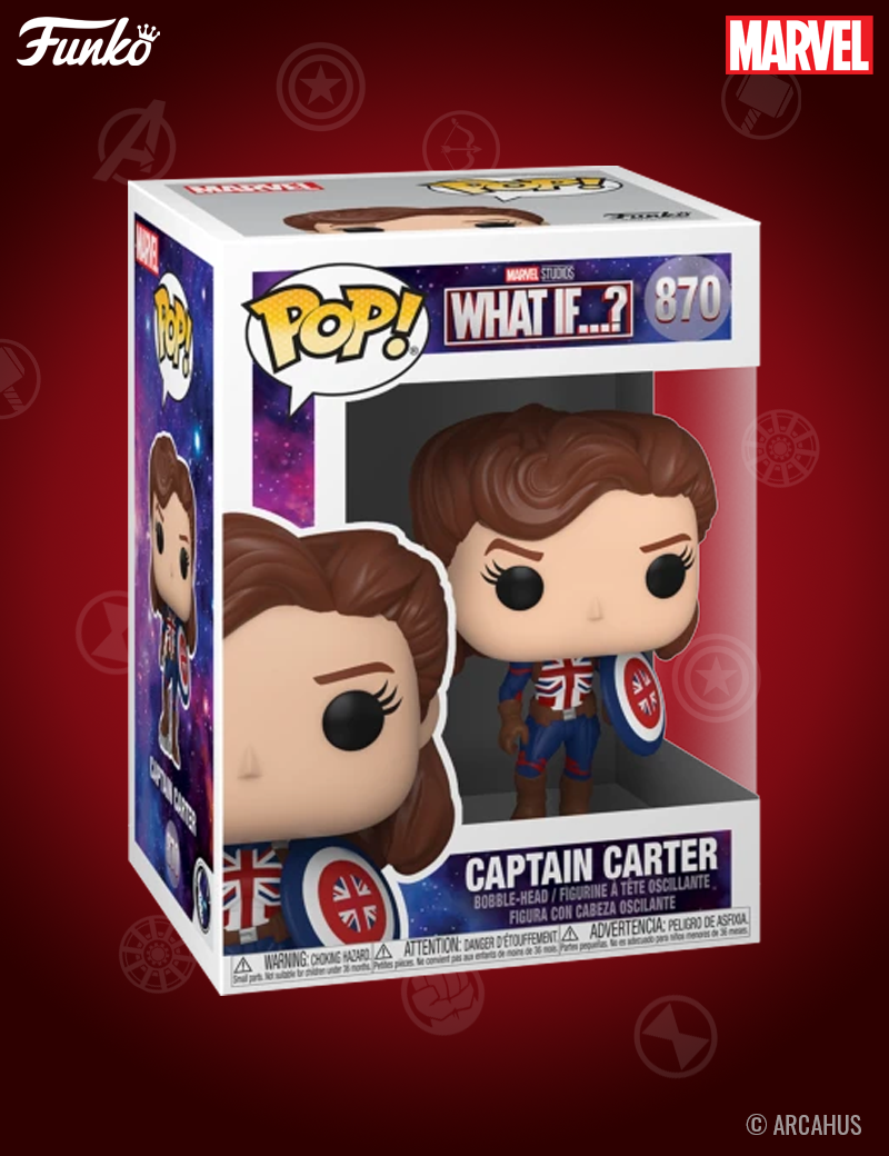 Captain Carter n° 870 - Figurine Funko POP! Marvel What If...?