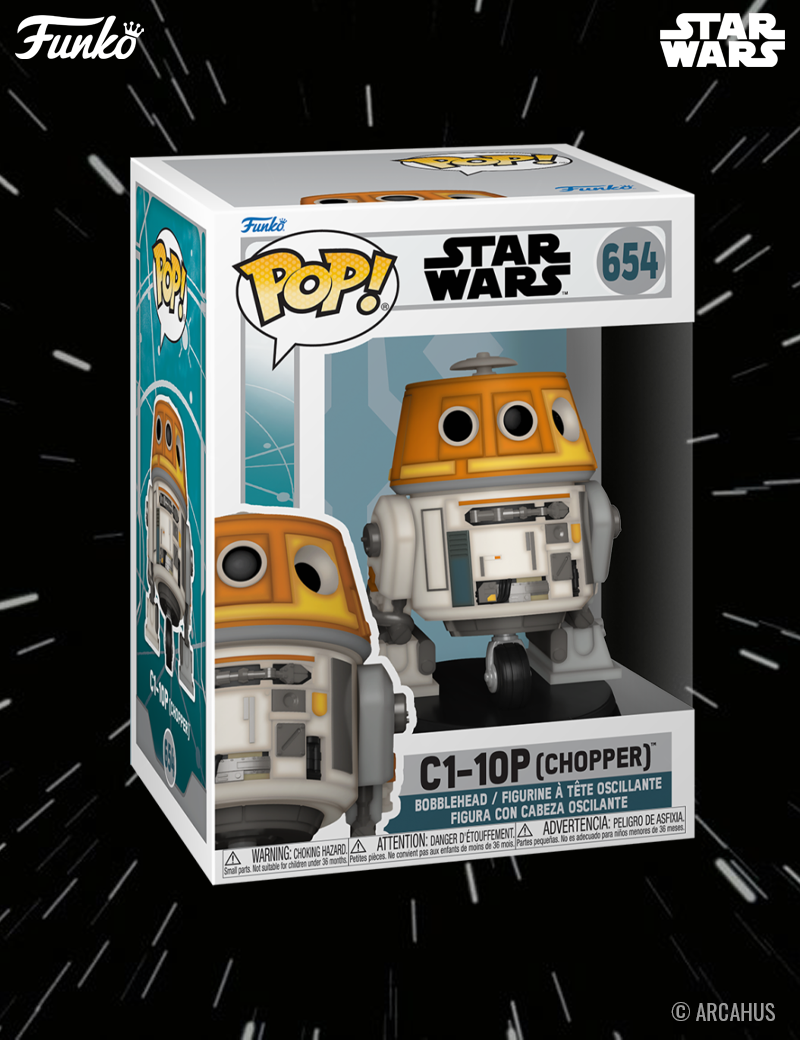 Chopper (C1-10P) n° 654 - Figurine Funko POP! Star Wars Ahsoka