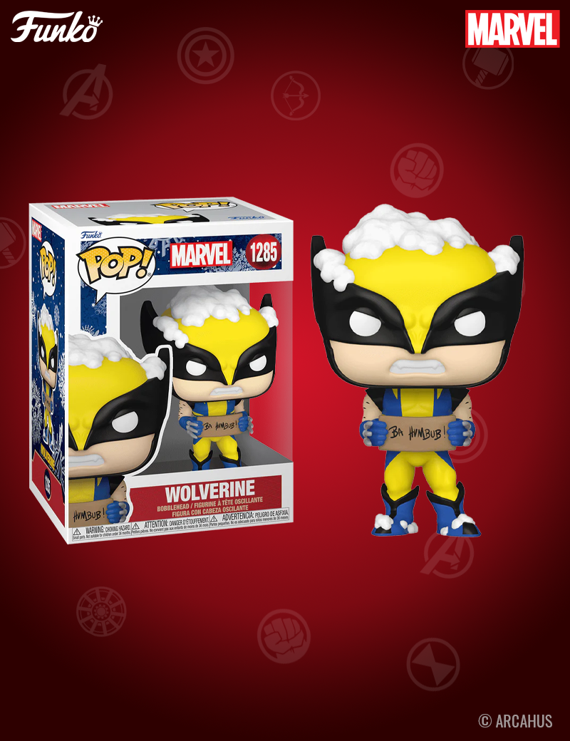 Wolverine Noël n° 1285 - Figurine Funko POP! Marvel