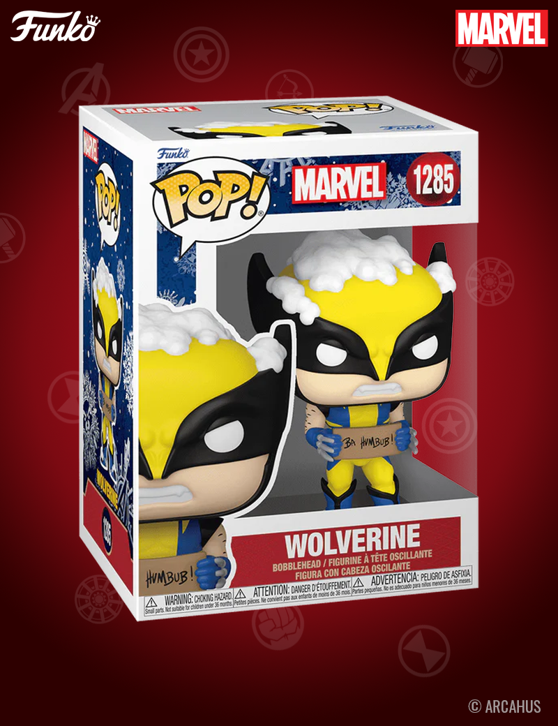 Wolverine Noël n° 1285 - Figurine Funko POP! Marvel