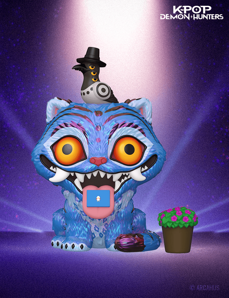 Derpy Tiger with Sussie n° 2260 - Figurine Funko POP! Animation KPop Demon Hunters