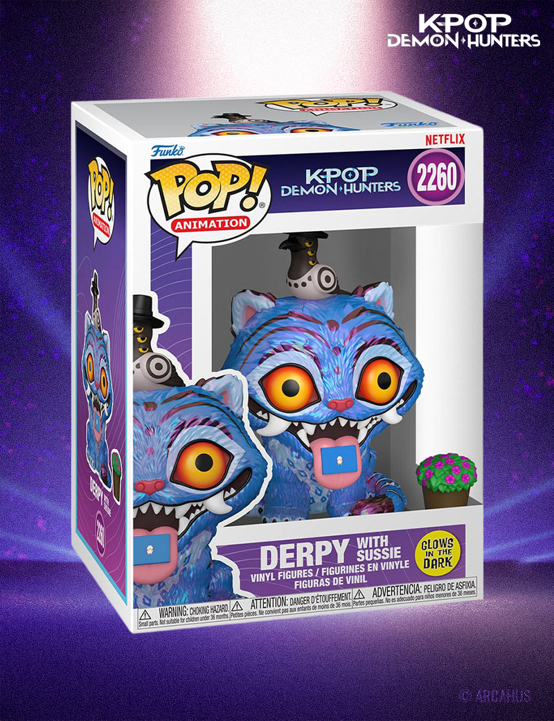 Derpy Tiger with Sussie n° 2260 - Figurine Funko POP! Animation KPop Demon Hunters