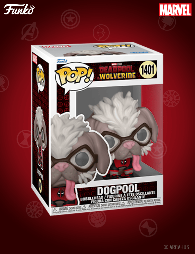 Dogpool n° 1401 - Figurine Funko POP! Marvel Studios Deadpool & Wolverine