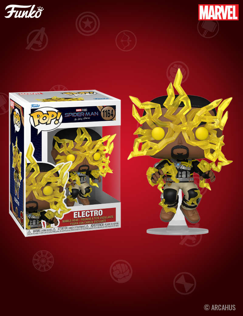 Electro n° 1164- Figurine Funko POP! Marvel Studios Spider-Man: No Way Home