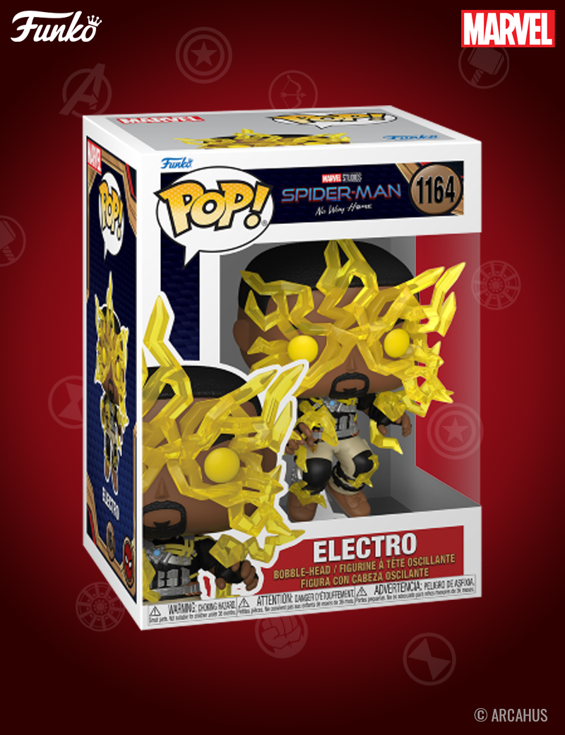 Electro n° 1164- Figurine Funko POP! Marvel Studios Spider-Man: No Way Home