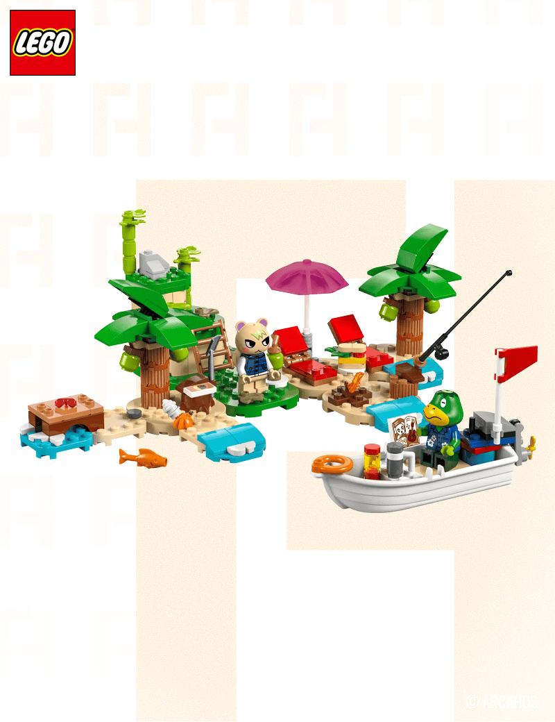 Excursion Maritime Animal Crossing  - Lego Animal Crossing 77048