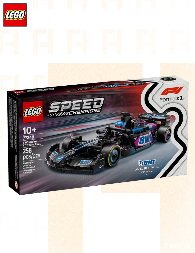 Voiture F1® BWT Alpine Team A524 - Lego Speed Champions 77248