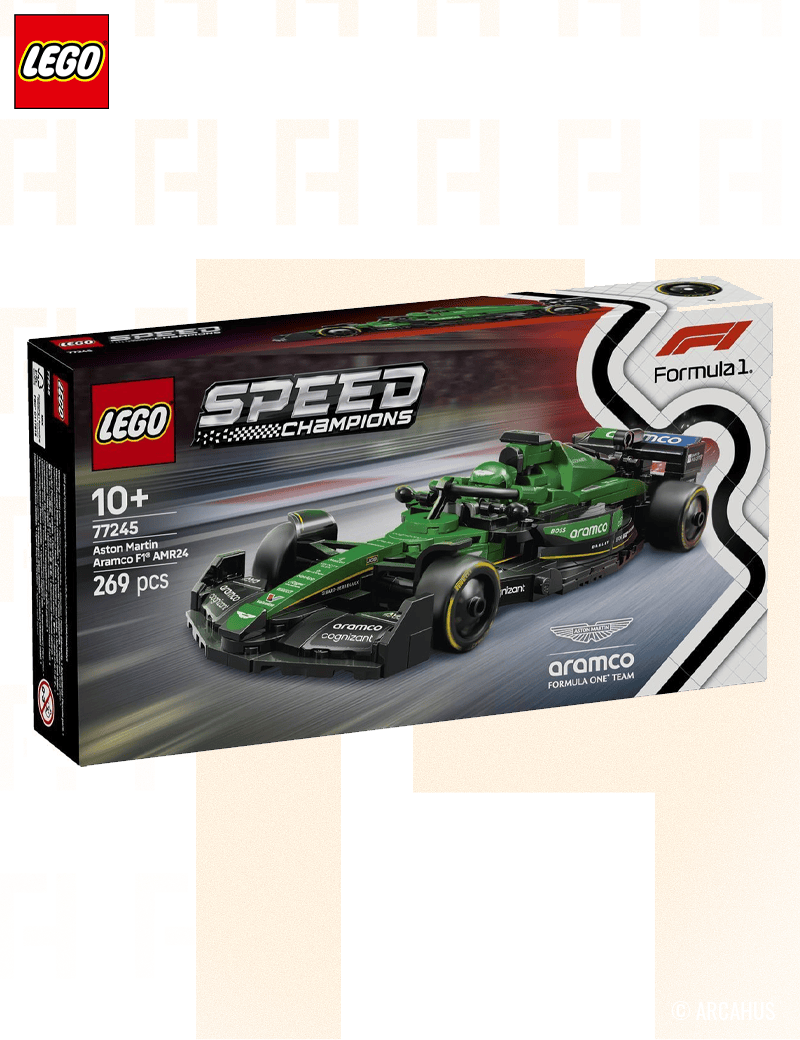Voiture F1® Aston Martin Aramco AMR24 - Lego Speed Champions 77245