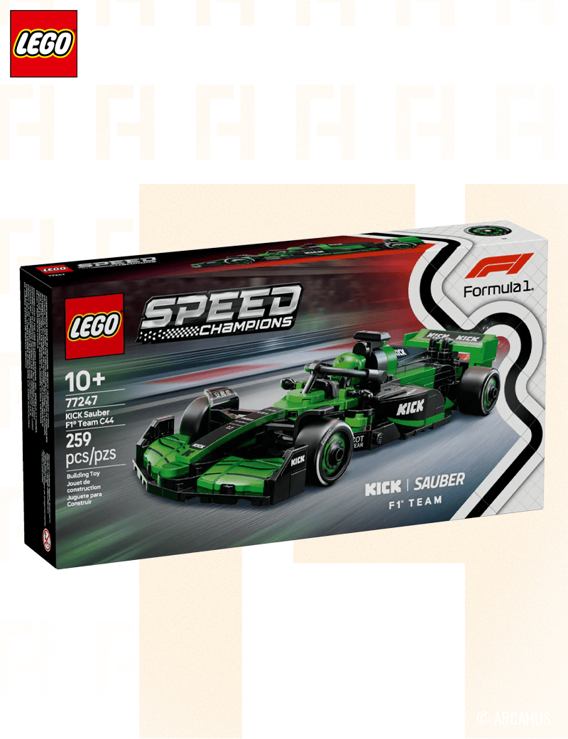 Voiture F1® KICK Sauber Team C44 - Lego Speed Champions 77247
