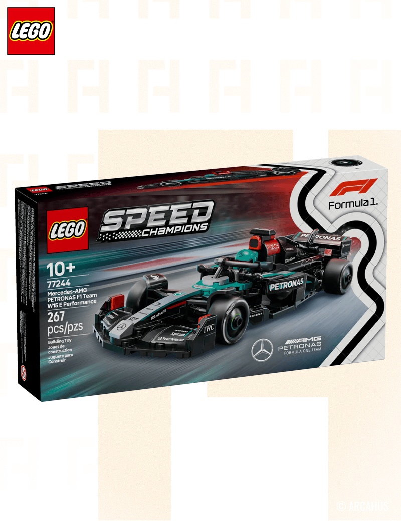 Voiture F1® Mercedes-AMG W15 - Lego Speed Champions 77244