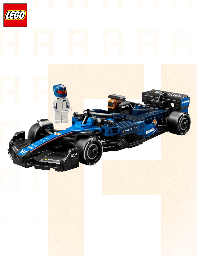 Voiture F1® Williams Racing FW46 - Lego Speed Champions 77249