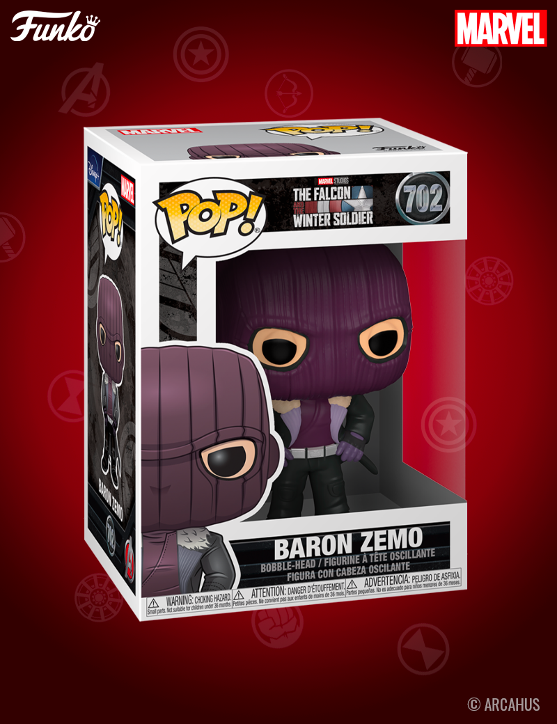 Baron Zemo n° 702 - Figurine Funko POP! Marvel Falcon et le Soldat de l'hiver