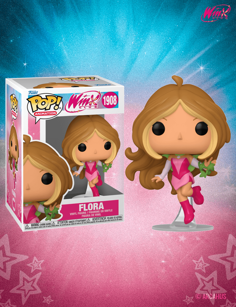 Flora n° 1908 - Figurine Funko POP! Animation Winx Club