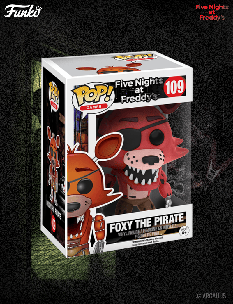 Foxy the Pirate n° 109 - Figurine Funko POP! Games Five Nights at Freddy's