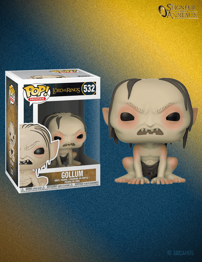 Gollum n° 532 - Figurine Funko POP! Le Seigneur des Anneaux
