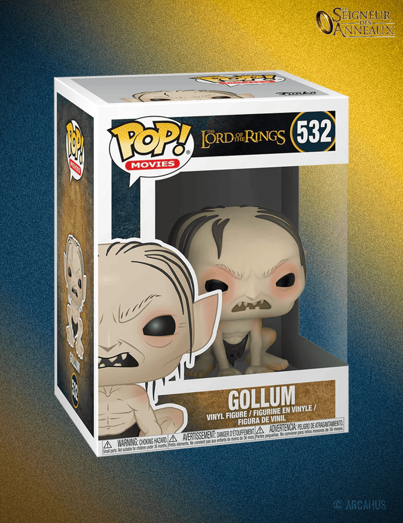 Gollum n° 532 - Figurine Funko POP! Le Seigneur des Anneaux