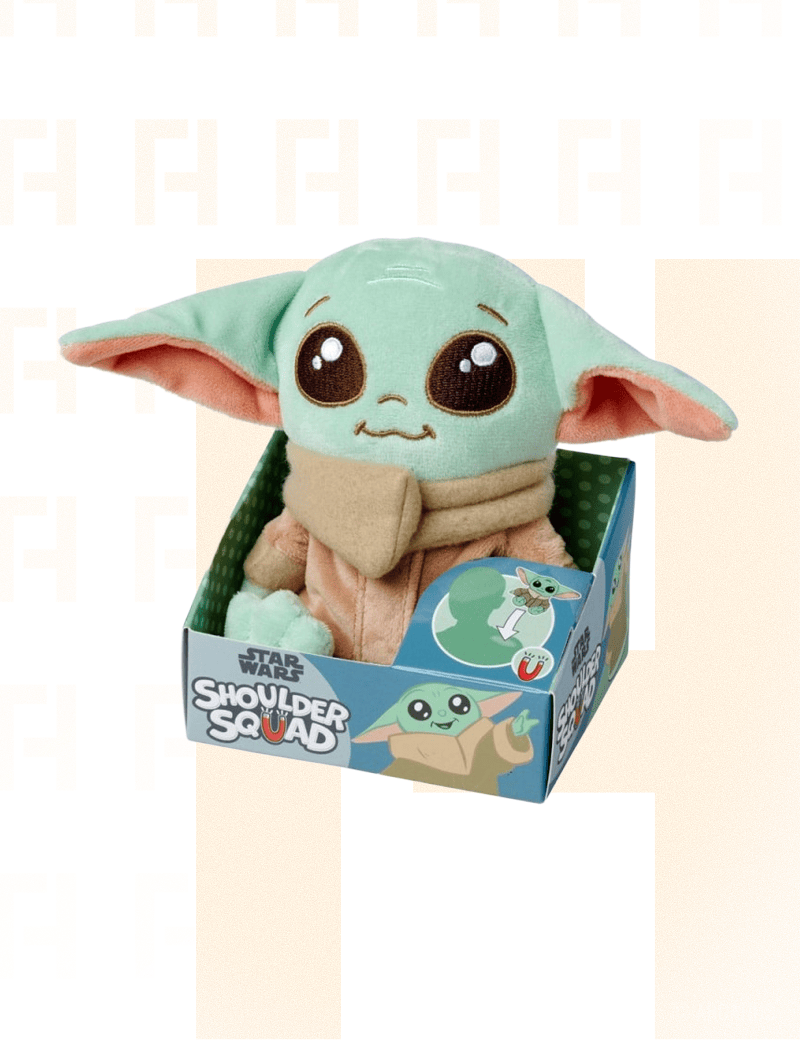 Grogu - Peluche 12cm pour Epaule avec Aimant