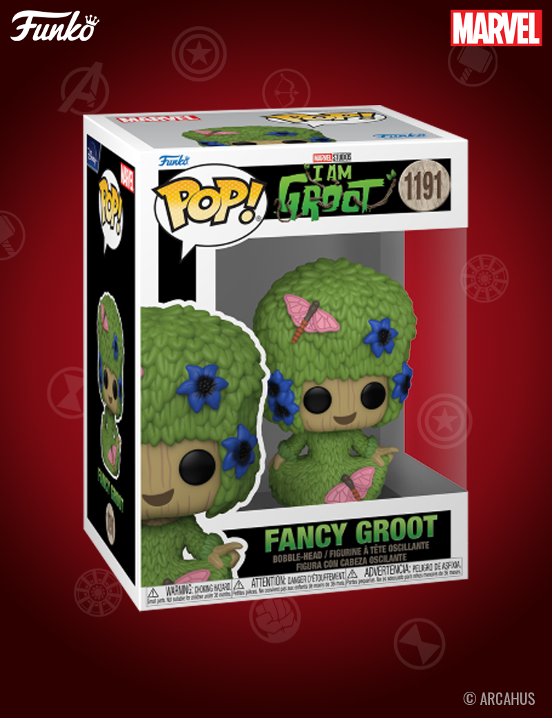 Fancy Groot n° 1191 - Figurine Funko POP! Marvel Studios I am Groot