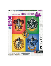 Les 4 blasons de Poudlard - Puzzle 500P Harry Potter