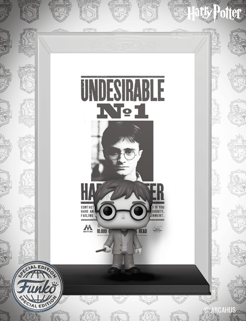 Harry "Wanted Poster" n° 175 - Figurine Funko POP! Display Case Harry Potter