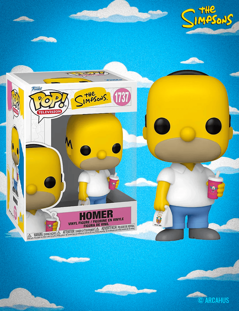 Homer (Krusty Burger) n° 1737 - Figurine Funko POP! Television Les Simpsons