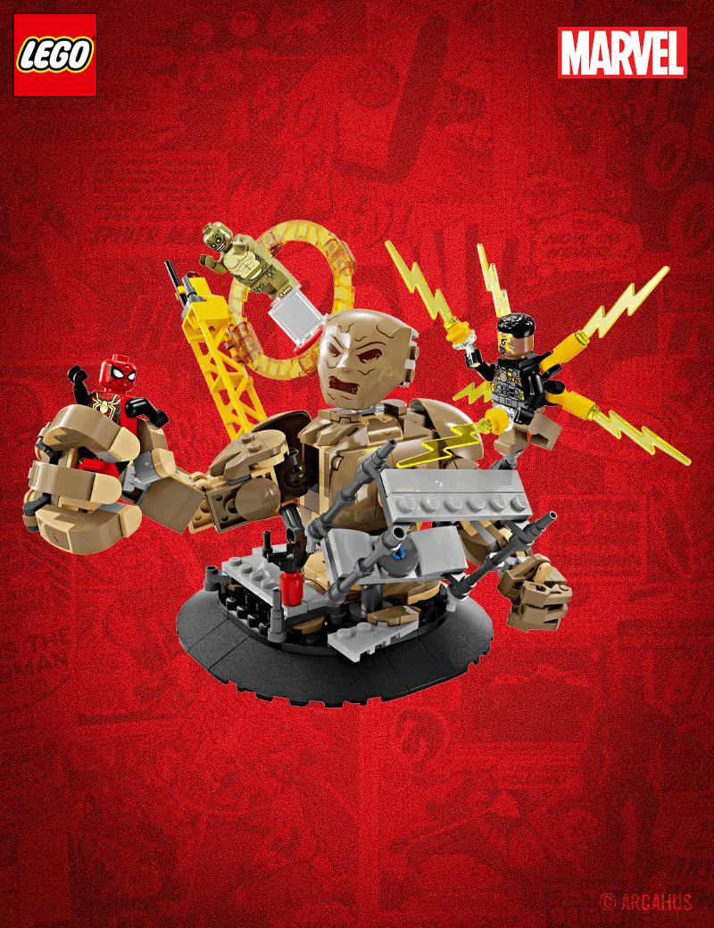 Spider-Man contre l'Homme-Sable : la bataille finale  - Lego Marvel Spider-Man No Way Home 76280