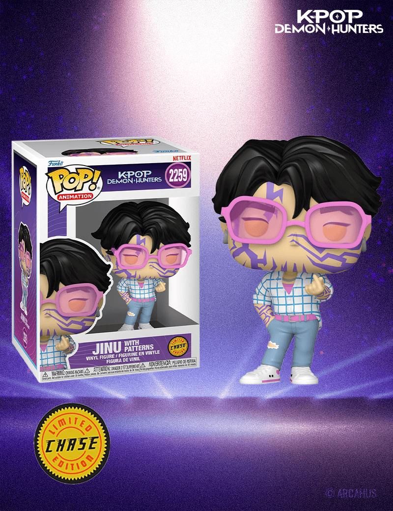 Jinu avec les marques (Chase) n° 2259 - Figurine Funko POP! Animation KPop Demon Hunters