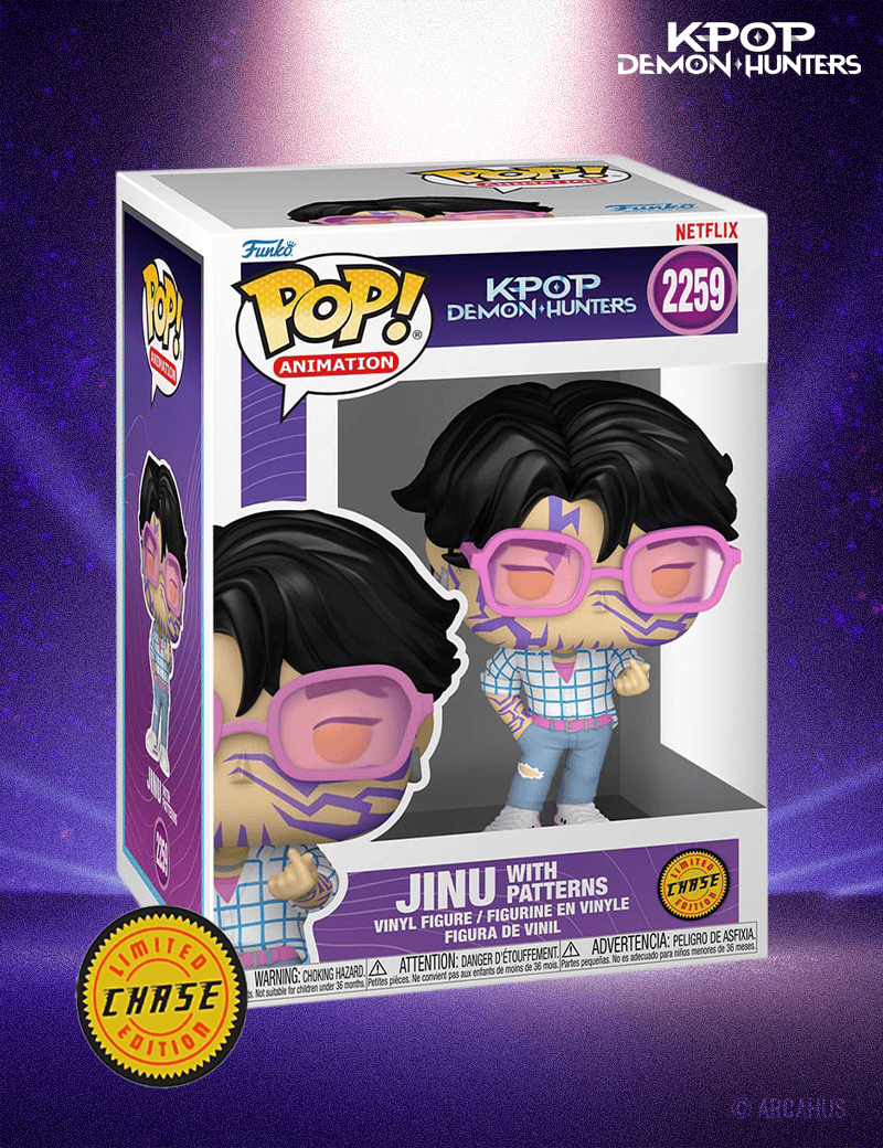 Jinu avec les marques (Chase) n° 2259 - Figurine Funko POP! Animation KPop Demon Hunters