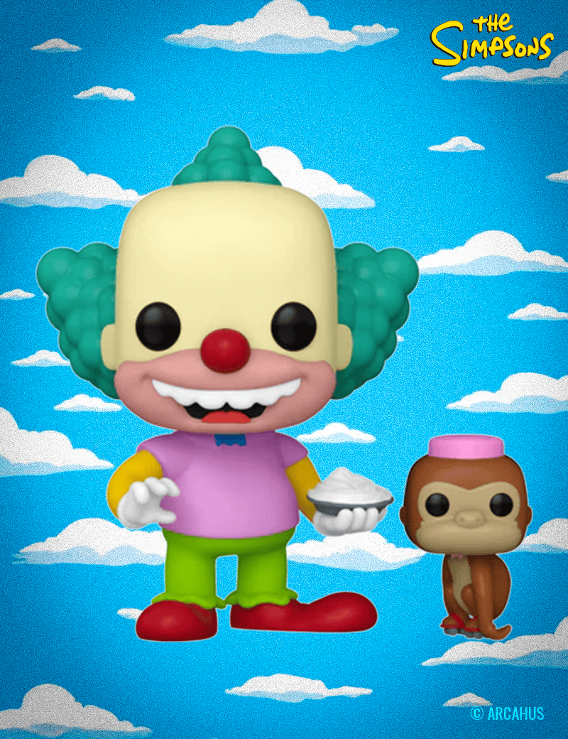 Krusty & Mr. Tenny n° 1741 - Figurine Funko POP! Television Les Simpsons