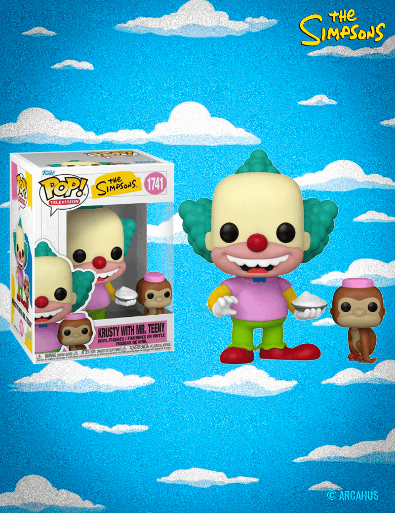 Krusty & Mr. Tenny n° 1741 - Figurine Funko POP! Television Les Simpsons