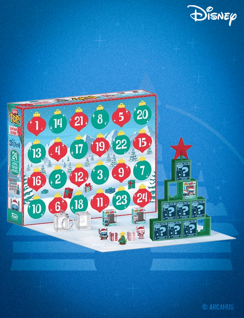Calendrier de l'Avent 2025 - Funko Bitty POP! Stitch Holiday