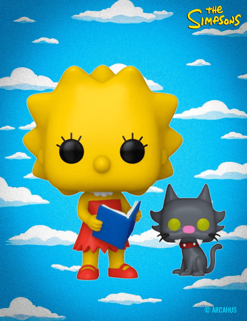 Lisa & Boule de Neige II n° 1740 - Figurine Funko POP! Television Les Simpsons