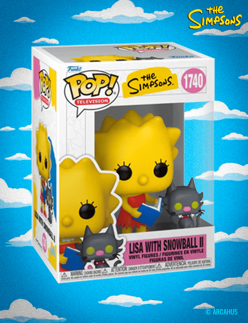 Lisa & Boule de Neige II n° 1740 - Figurine Funko POP! Television Les Simpsons