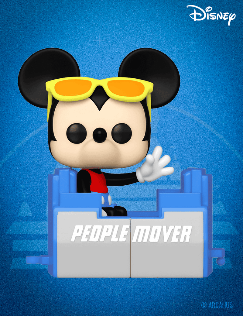 Mickey Mouse on the Peoplemover n° 1163 - Figurine Funko POP! Disney Walt Disney World 50