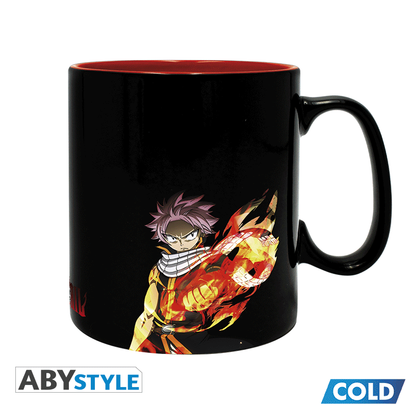 Natsu & Lucy - Mug Tasse Heat Change Fairy Tail