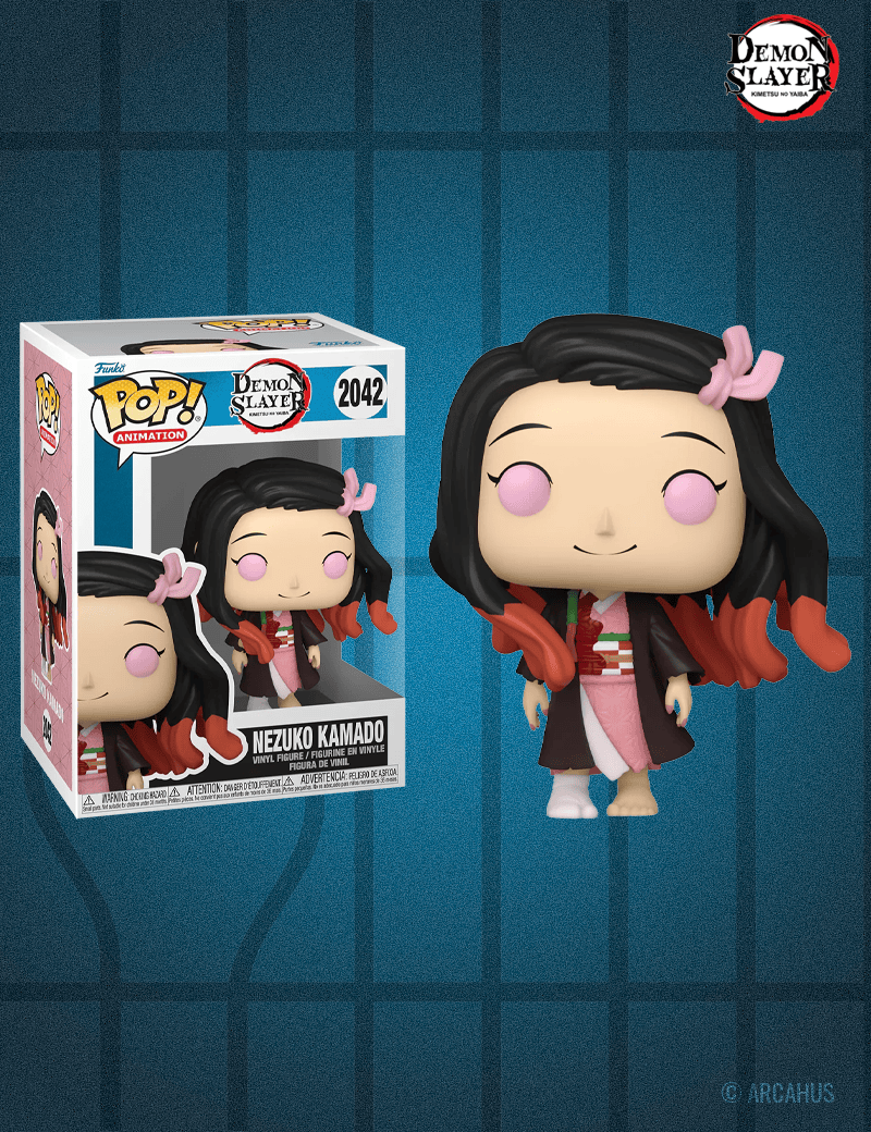 Nezuko Kamado (Souriante) n° 2042 - Figurine Funko POP! Demon Slayer