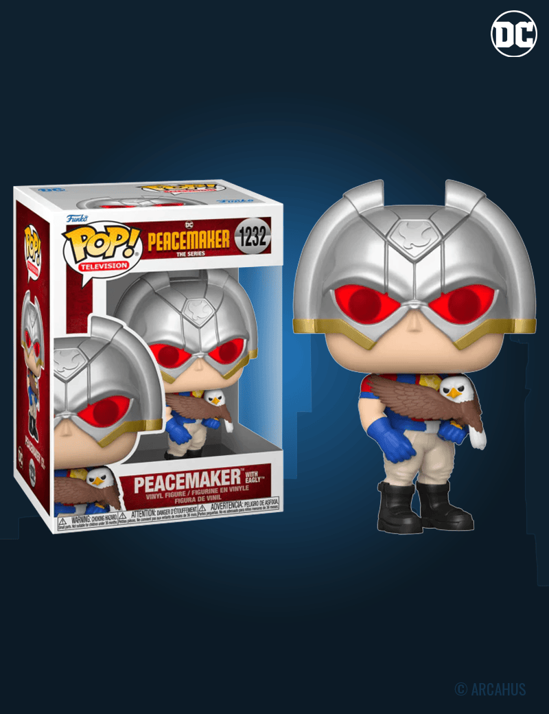 Peacemaker with Eagly n° 1232 - Figurine Funko POP! Television DC Peacemaker